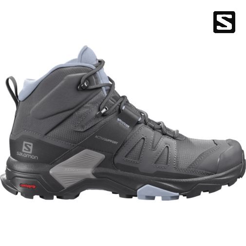 Botas Montaña Salomon X Ultra 4 Mid GTX Mujer Negros | MX DYRE087